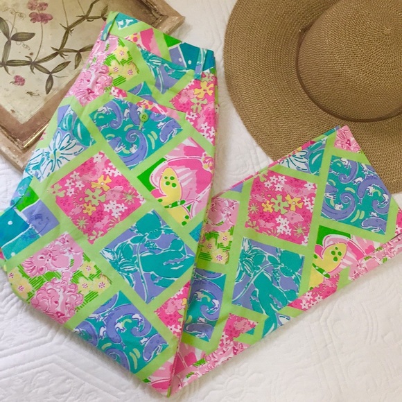 Lilly Pulitzer Pants - Lilly Pulitzer Pants in Surf and Patch